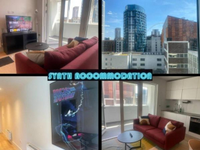 NEW BUILD 1Bed Studio Apartment Wembley Park London Private Cinema & Gym Perfect for Solo & Coupled Guests